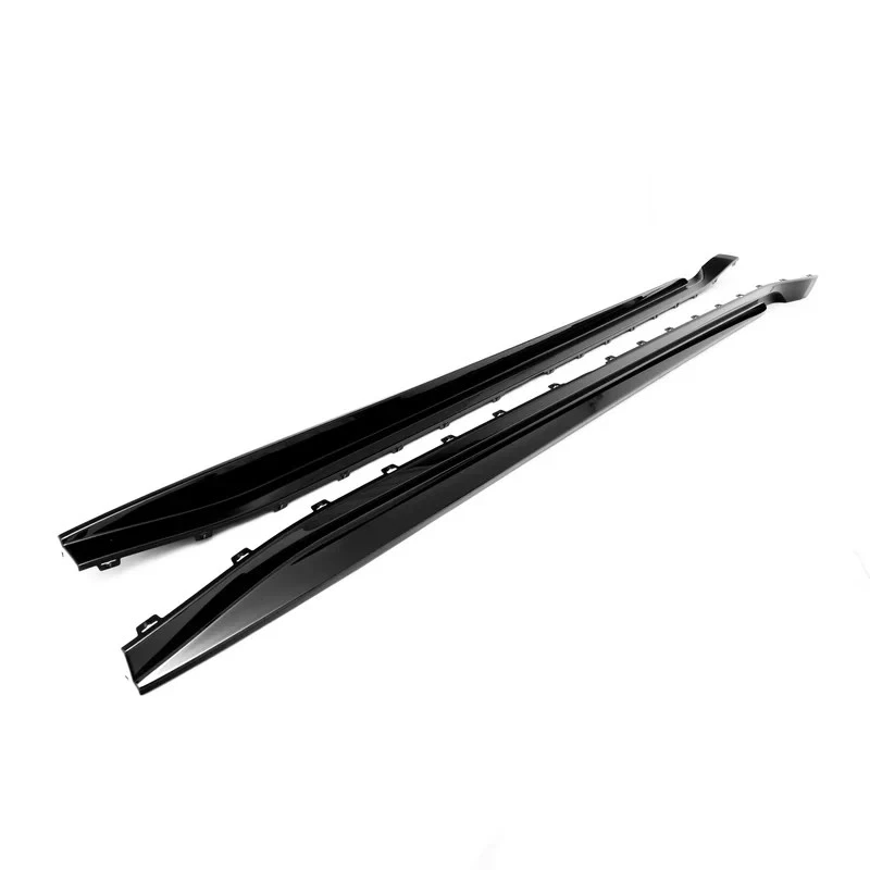 BMW M3 G80 G81 & M4 G82 G83 EVO-S GLOSS BLACK SIDE SKIRTS BY ZAERO (2021+)